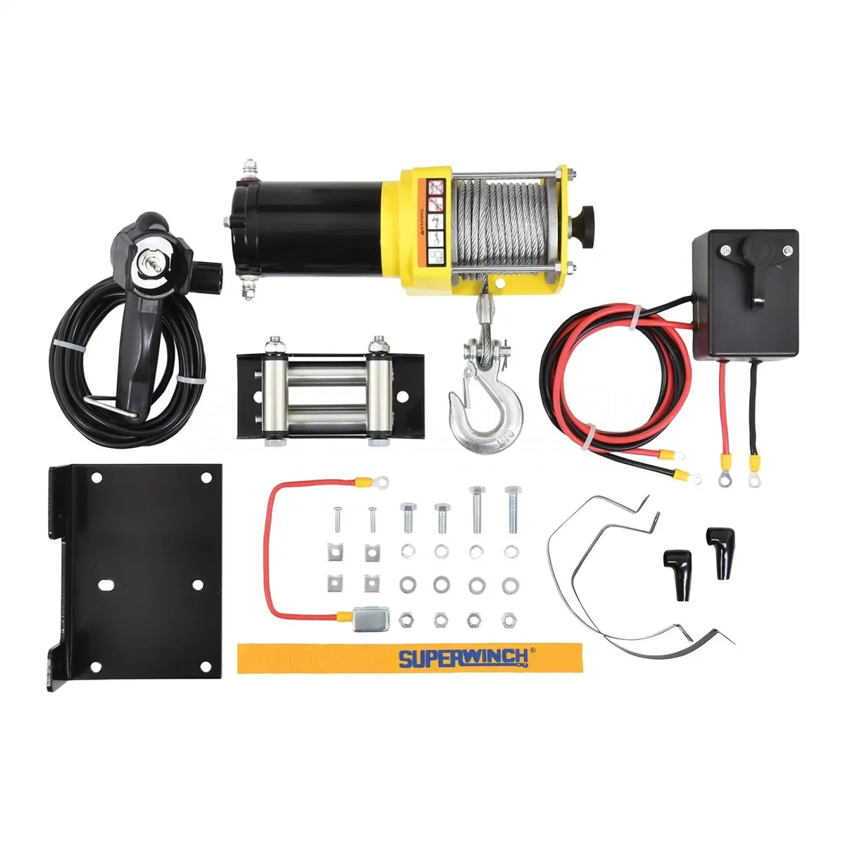 Superwinch 1331200 Utility Ut3000 Winch - 3,000 Lbs. Pull Rating, 40 Ft. Line 1