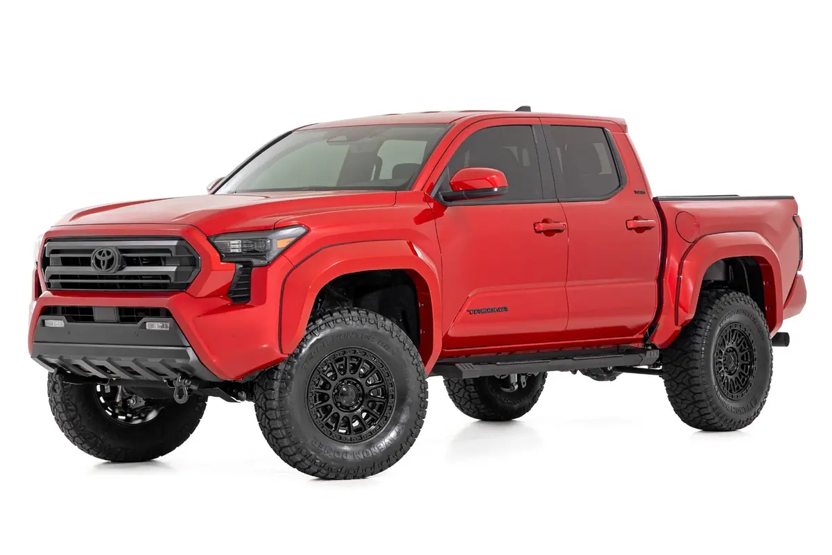 Rough Country Bolt On Hd2 Running Boards For 2024 2025 Toyota Tacoma Double Cab - Recon Recovery 1