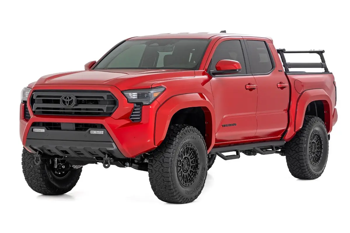 Rough Country Bolt On Nerf Steps For 2024 Toyota Tacoma Double Cab - Recon Recovery 1