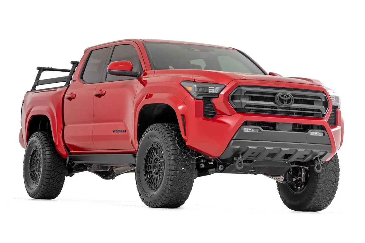 Rough Country Power Drop Down Running Boards For 2024-2025 Toyota Tacoma - Recon Recovery 1