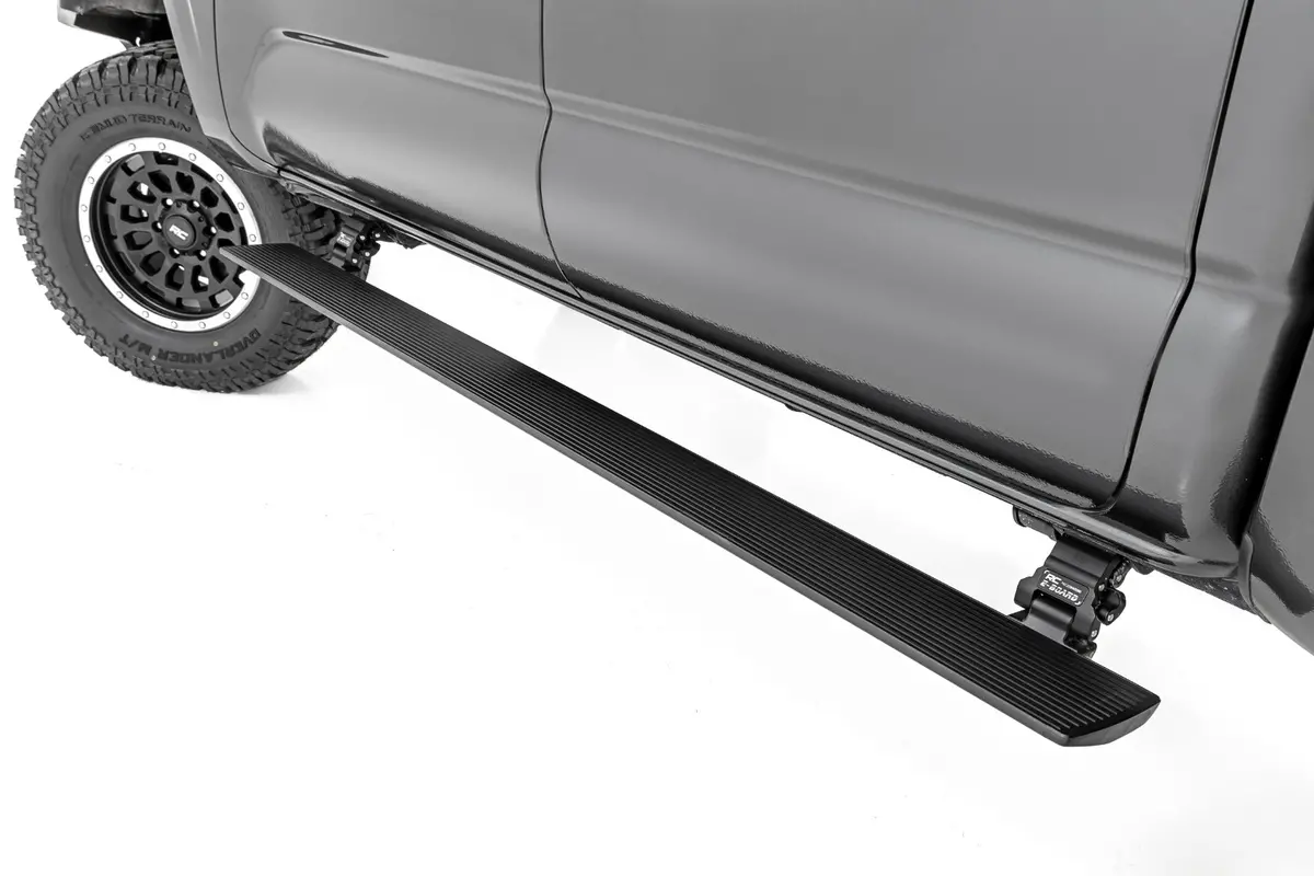 Rough Country Psr652110 Lighted Power Running Boards For 2005-2023 Tacoma Double Cab (No Drill) 1