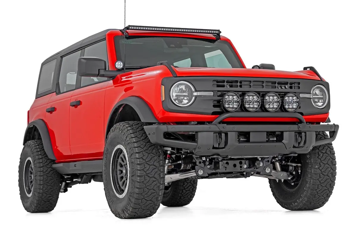 Rough Country Light Bar Mount For Oe Front Bumper For 2021-2024 Ford Bronco - Recon Recovery 3