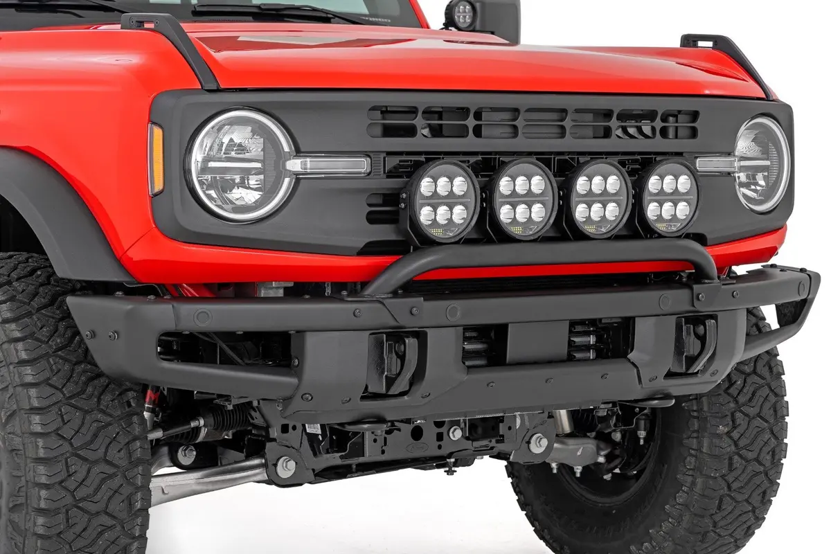 Rough Country Light Bar Mount For Oe Front Bumper For 2021-2024 Ford Bronco - Recon Recovery 1