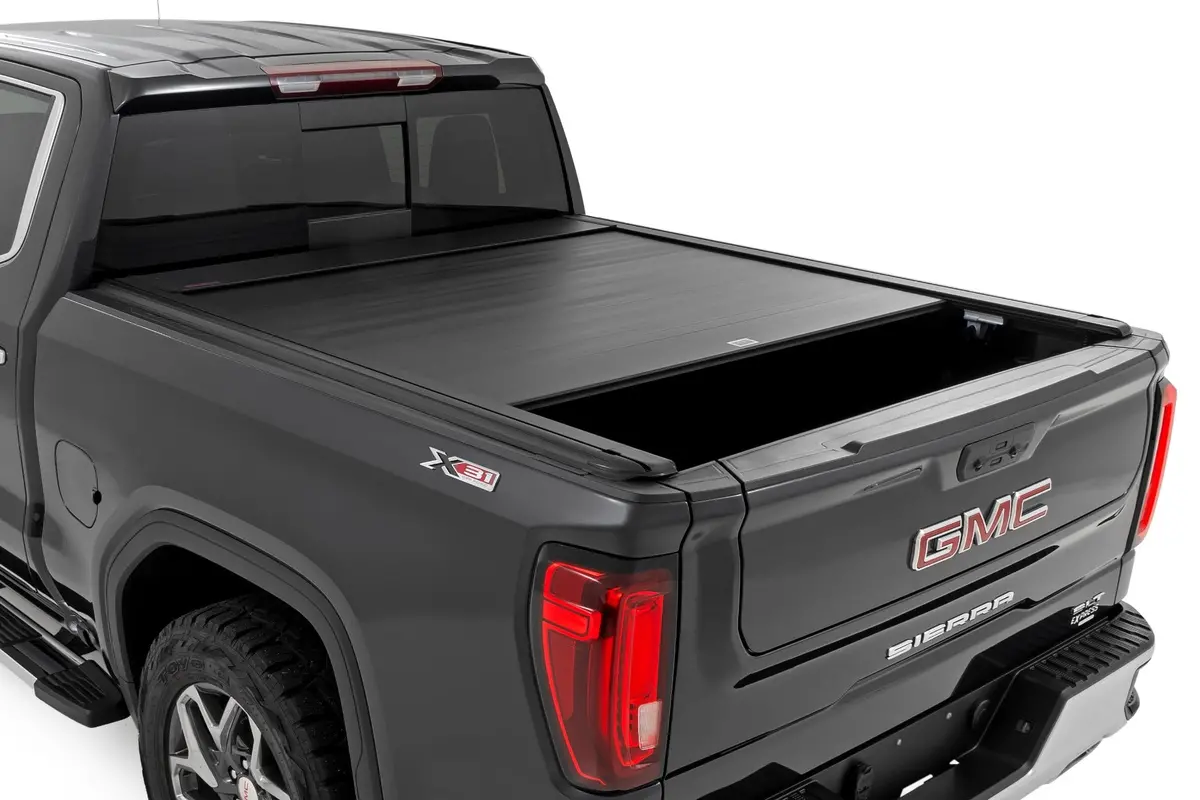 Rough Country Powered Electric Retractable Tonneau Cover For 19-26 Silverado Sierra - 5' 10" Bed 1