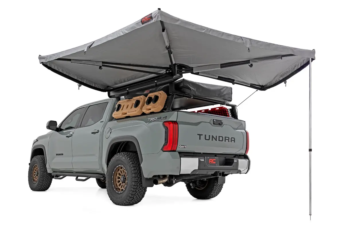 Rough Country Drivers Side 270 Degree Batwing Style Freestanding Awning -Recon Recovery 1