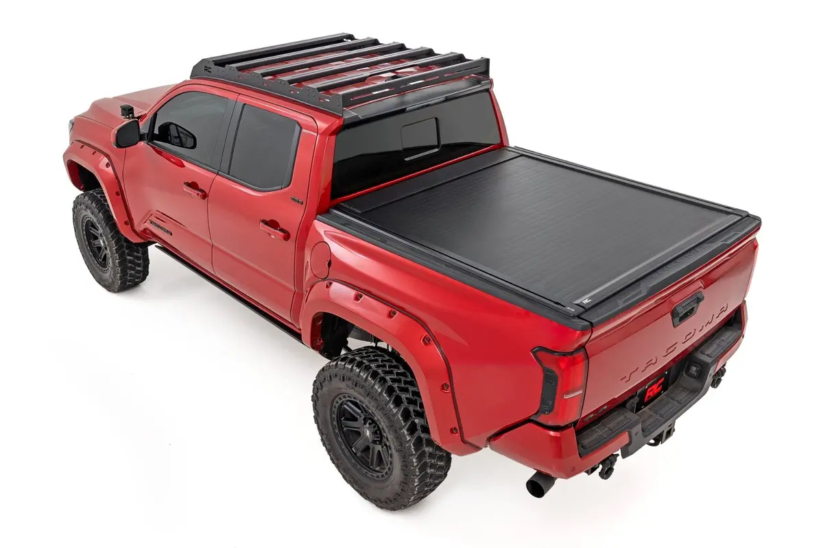 Powered Electric Retractable Tonneau Cover For 2024-2026 Toyota Tacoma Short Bed 1