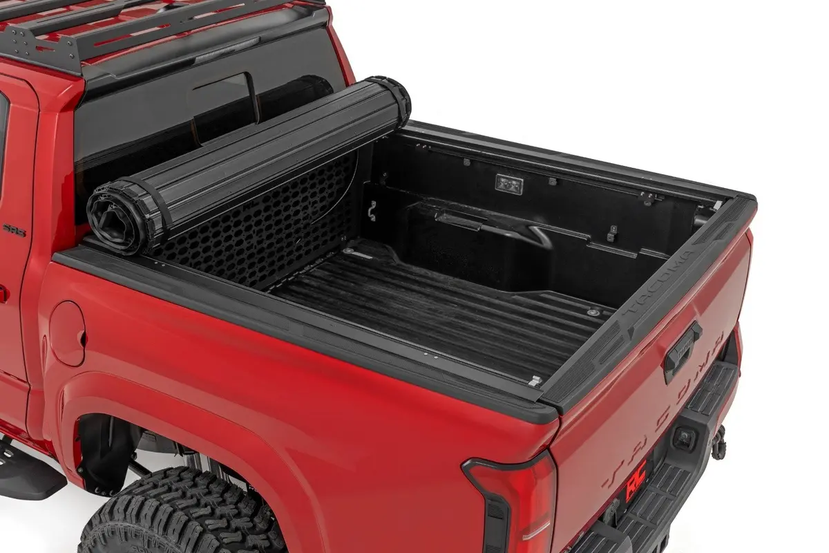 Rc Hard Roll Up Aluminum Tonneau Cover For 2024-2026 Toyota Tacoma 5' Bed - Recon Recovery 1