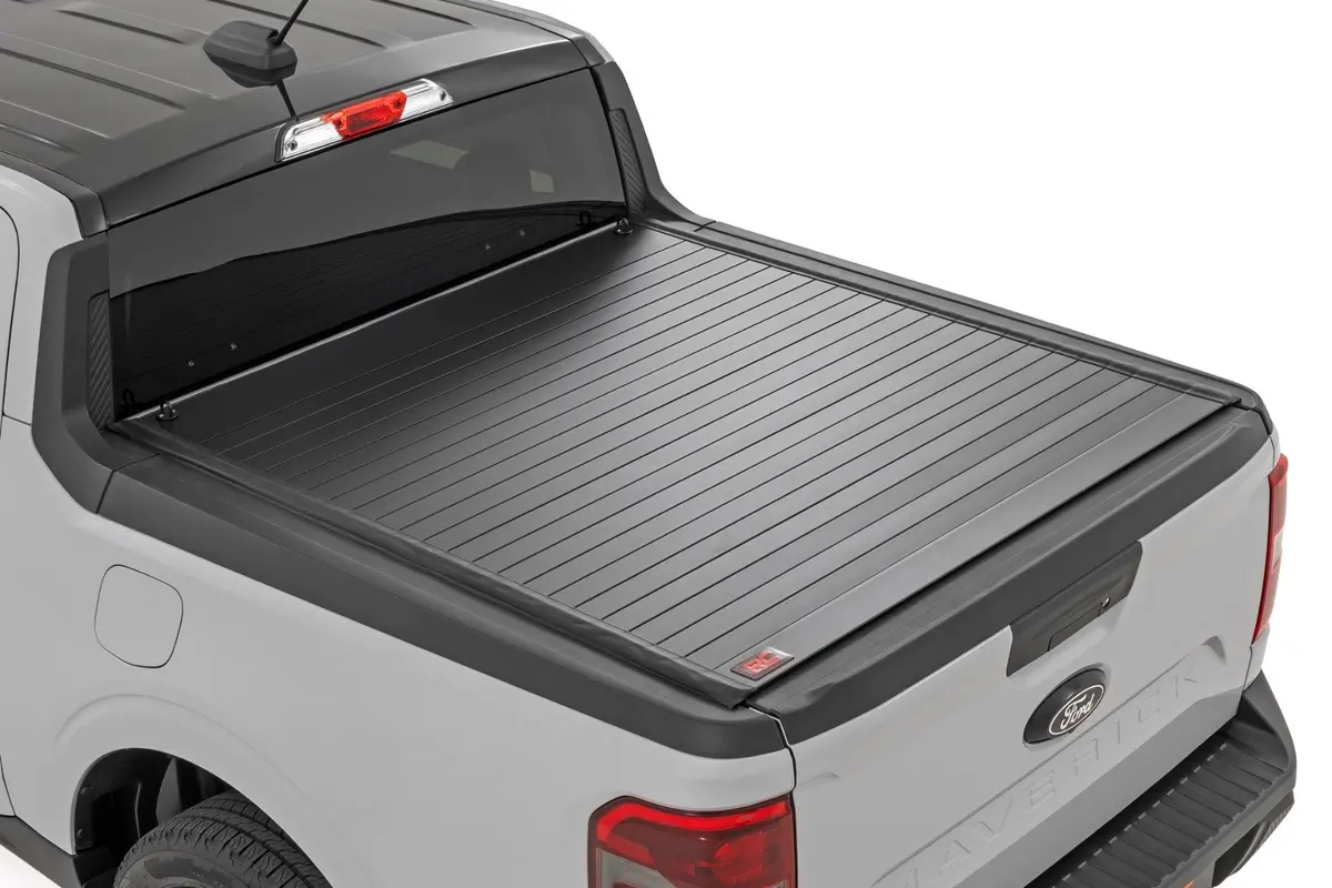 Rough Country Hard Roll Up Tonneau Cover For 2022-2026 Ford Maverick 1