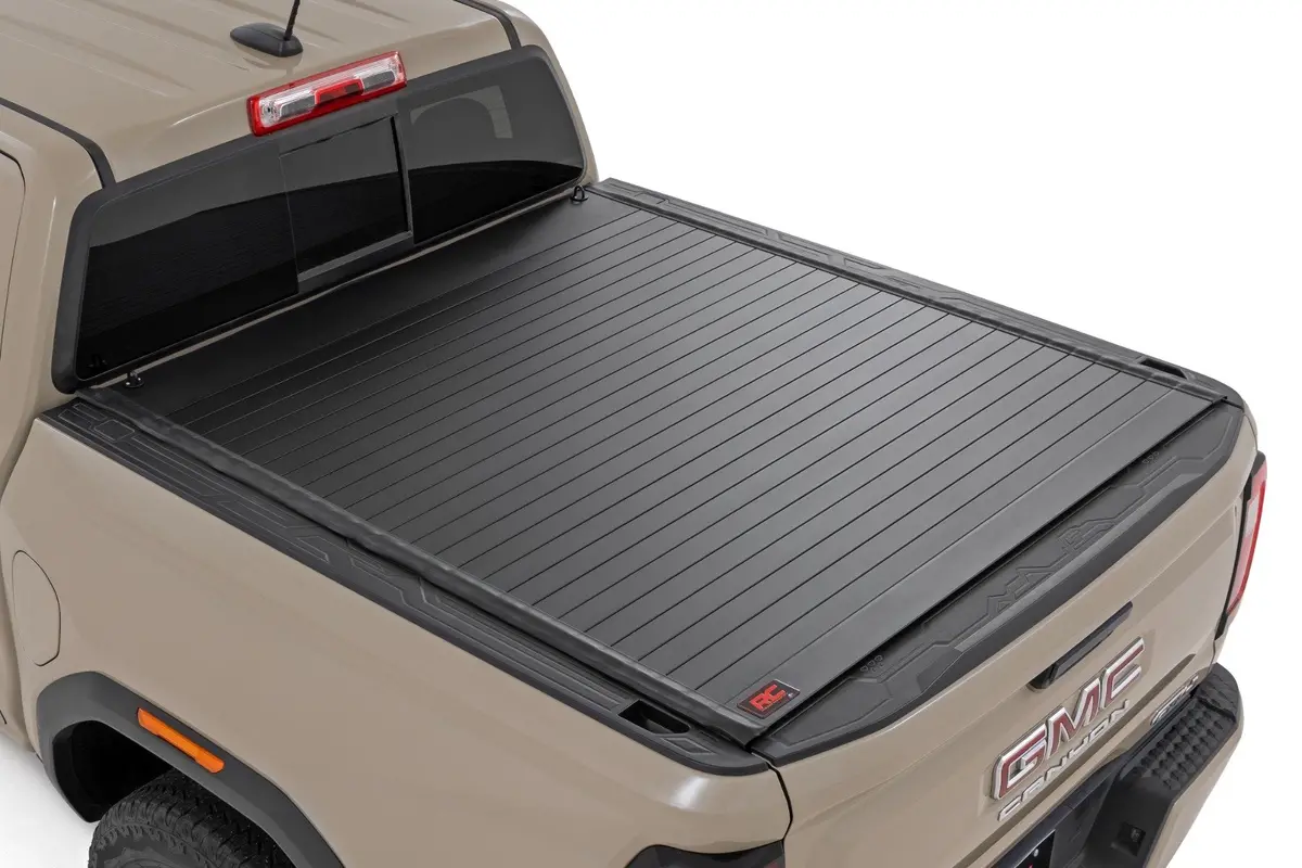 Rc Roll-Up Bed Cover For 2023-2026 Gm Canyon Colorado 5Ft Bed – Low Profile Tonneau 1