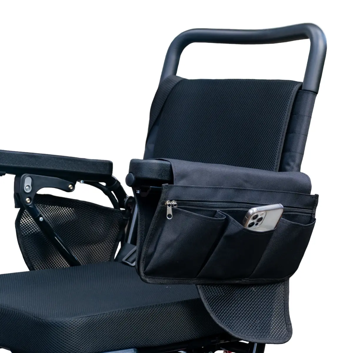Armrest Storage Bag For Wheelchairs & Mobility Scooter 1