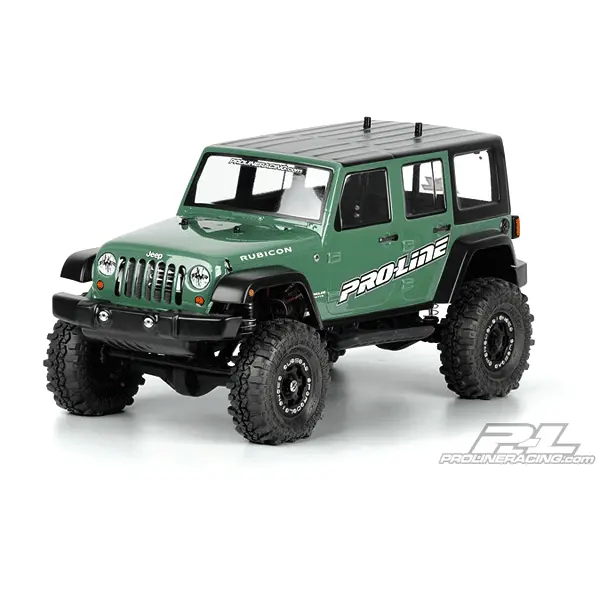Pro-Line Scx10 Jeep Wrangler Unlimited Rubicon 12.3 Crawler Body (Clear) 1