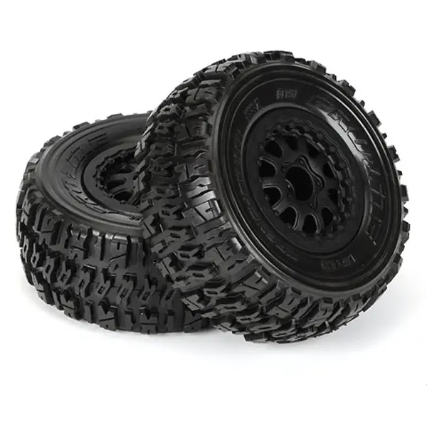 Pro-Line Racing Trencher X Sc 2.2/3.0 Tires W/Renegade Wheels (2) (Slash/Rear) (M2) (Medium) 1