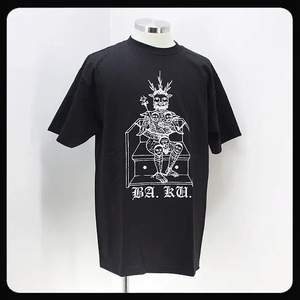 Skull Skates Ba. Ku. Standard T-Shirt - Black 1