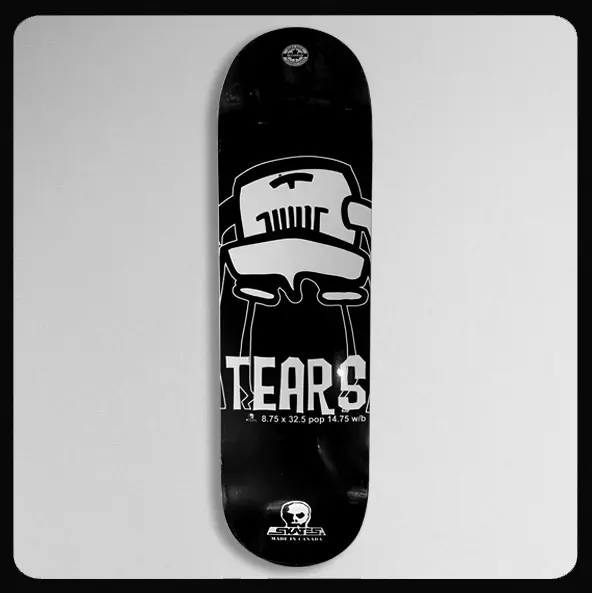 Skull Skates Barge Tears Deck 1