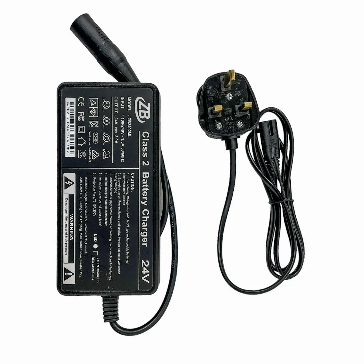 Battery Charger For Electric Wheelchair 24V 3A 1