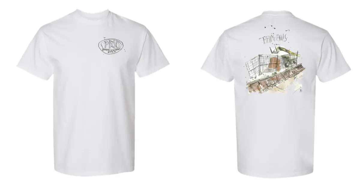 Pro Skates Josh G. Proval Brick Banks T-Shirt - White 1