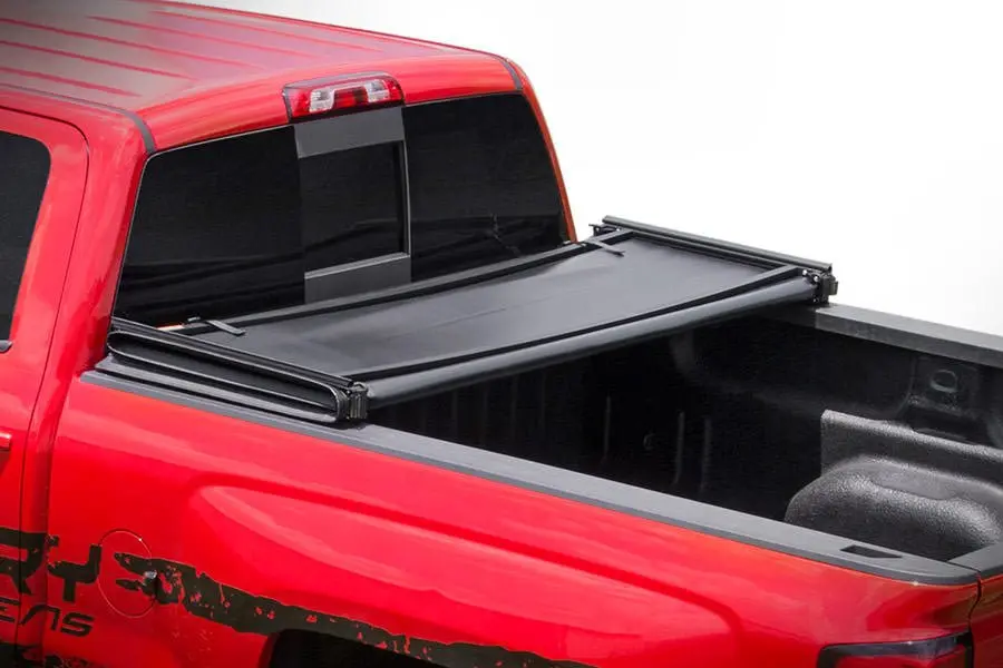 Rough Country Tri-Fold Soft Tonneau Cover For 2017-2026 F250 & F350 (6'10" Bed) 2