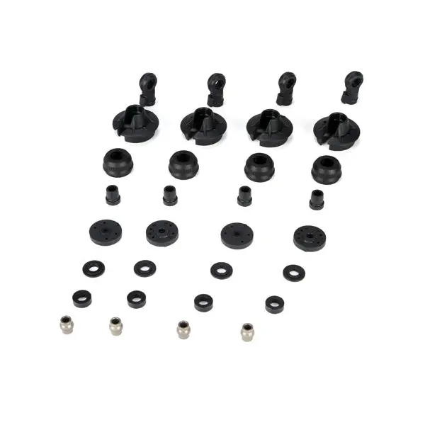 Losi Plastic Shock Part Set W/Pivot Ball 5Ive-T Mini Wrc 1