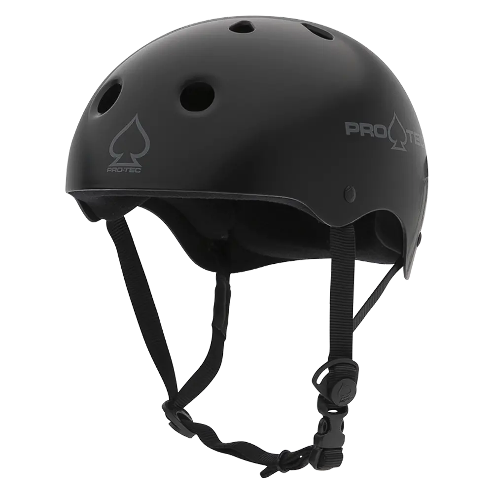 Pro-Tec Classic Skate Helmet - Matte Black 1