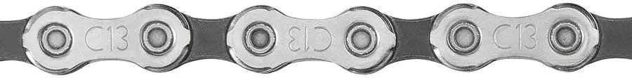 Campagnolo Ekar Chain - 13-Speed, 117 Links, Silver, With C-Link 1