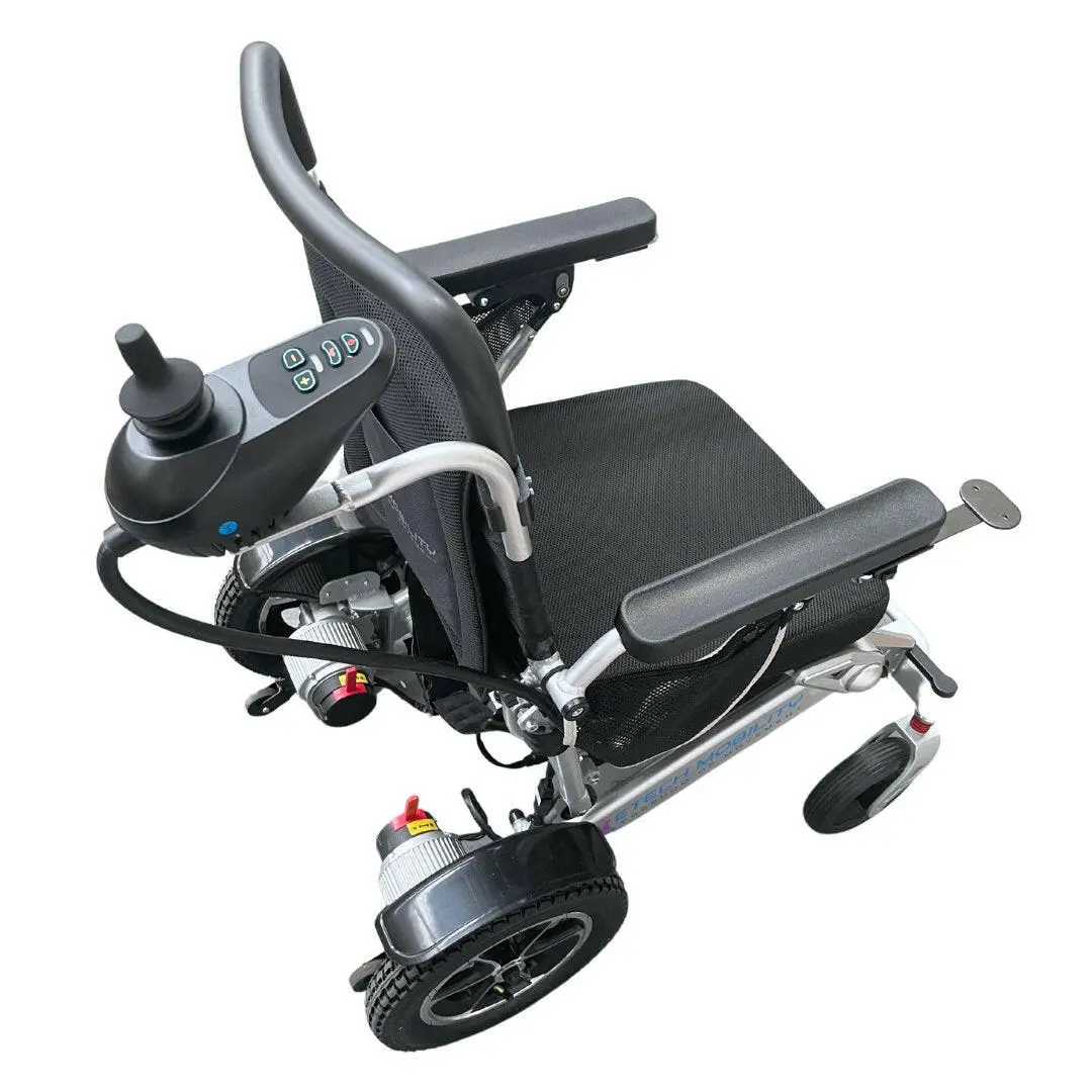 Carer Controlled Electric Wheelchair With Attendant Control Joystick 1