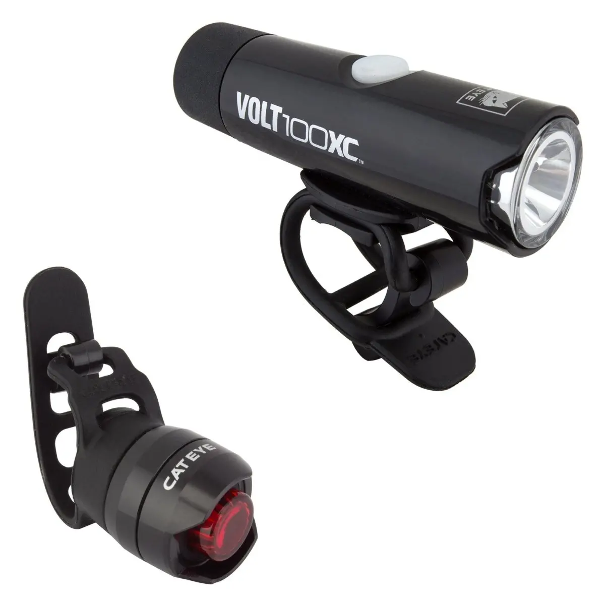 Cateye Combo Volt100xc/Orb-Rc Hl-El051rc/Tl-Ld160rc Rechargeable Lights 1