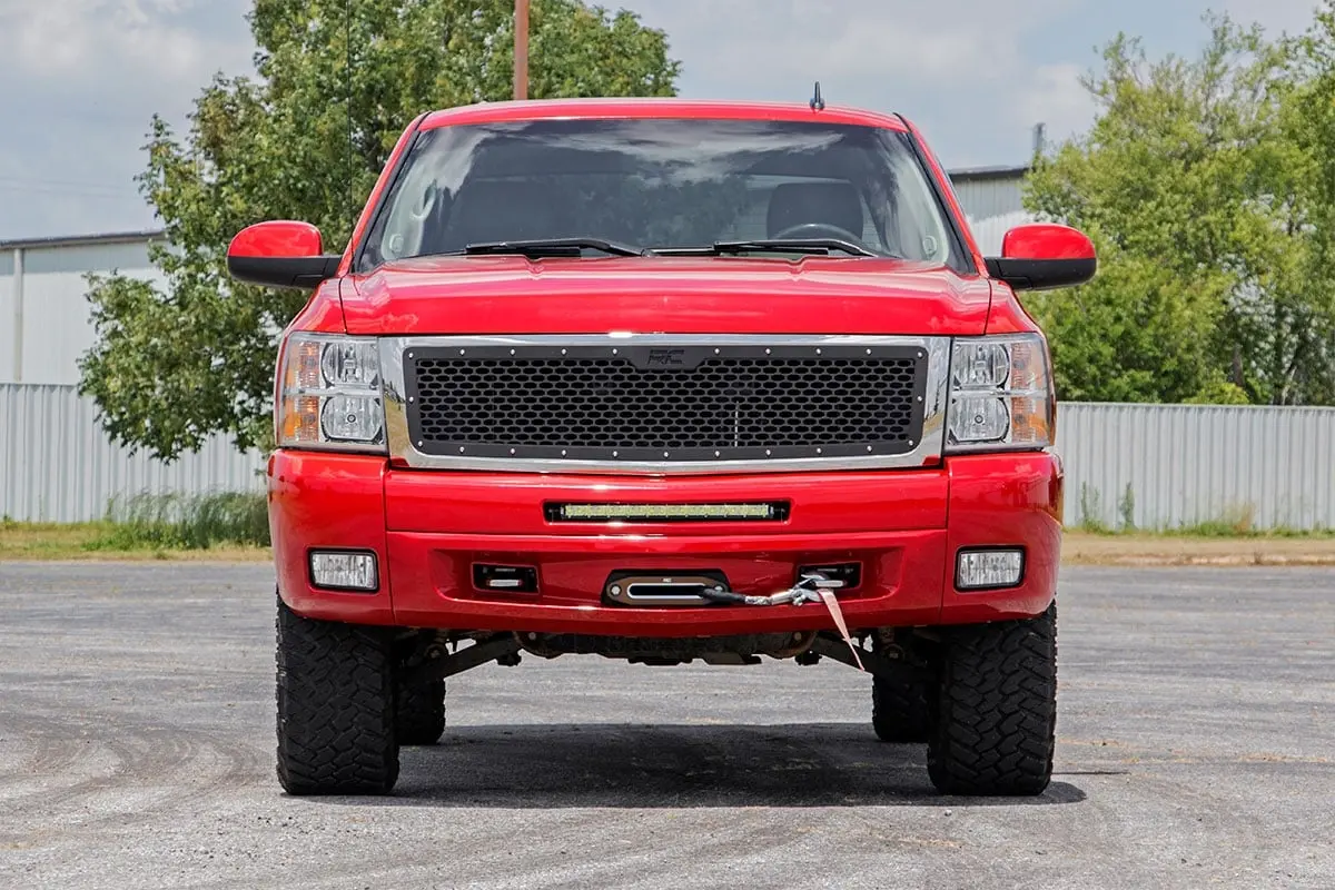 Rough Country Mesh Replacement Grille Kit For 2007-2013 Silverado 1500 1