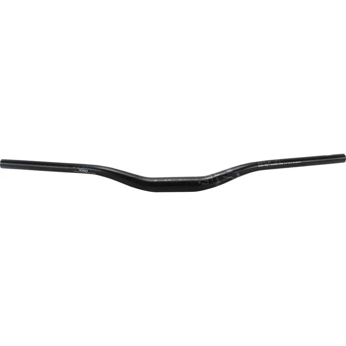 Chromag Fubars Osx 35 Handlebar - Aluminum, 35Mm Rise, 35Mm, 800Mm, Black/Black 1