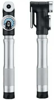Crank Brothers Sterling Sg Premium Short Frame Pump With Gauge: Silver 1