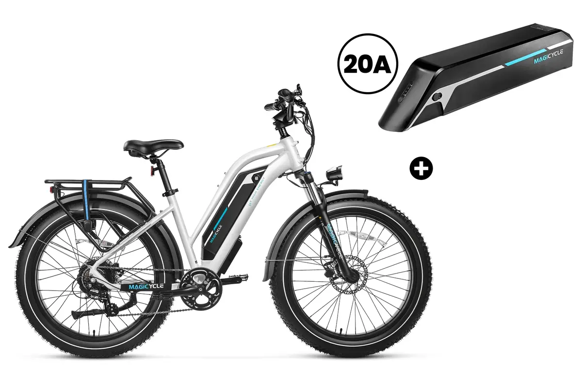 Bundle Sale - Magicycle Cruiser Pro E-Bike With A Second Battery 2