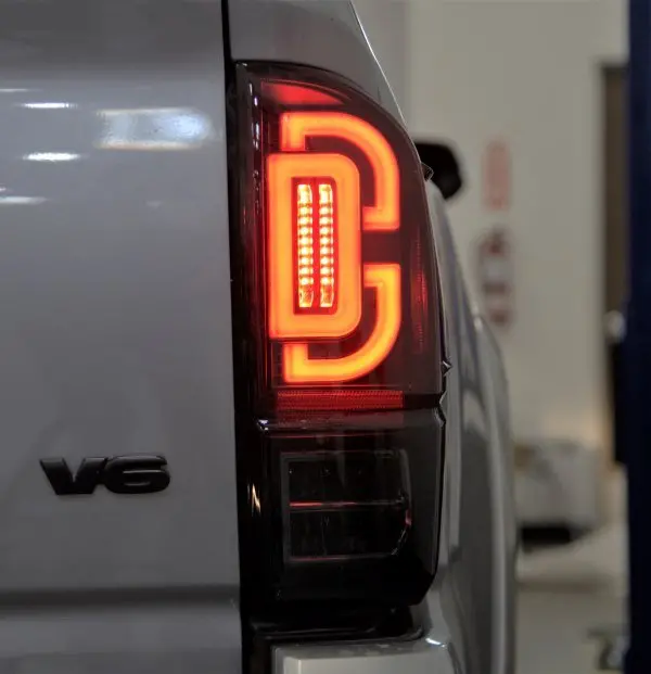 Winjet Renegade Series V2 Led Sequential Taillights For 2016-2023 Toyota Tacoma (Back/Smoke) - Recon Recovery 1