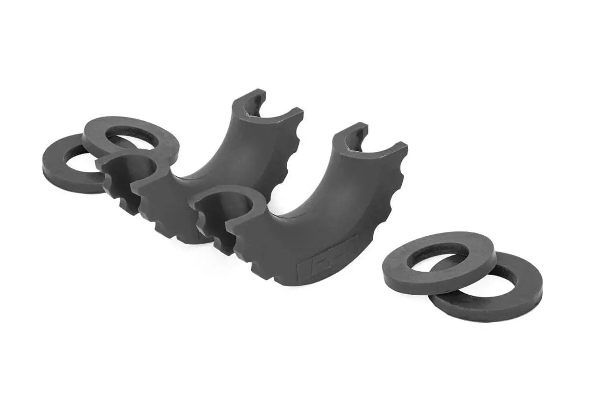 Rough Country Rs101 D-Ring Isolator - Black, Sold As Pair 1