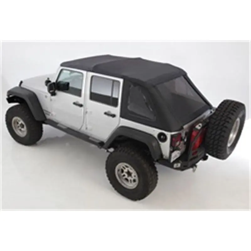 Smittybilt Bowless Combo Top & Tinted Windows For 2007 - 2018 Jeep Wrangler Jk 4 Door- Recon Recovery 2