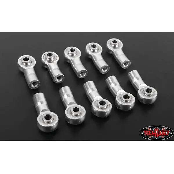 Rc4wd M3 Bent Aluminum Axial Style Rod End (Silver) (10) 1