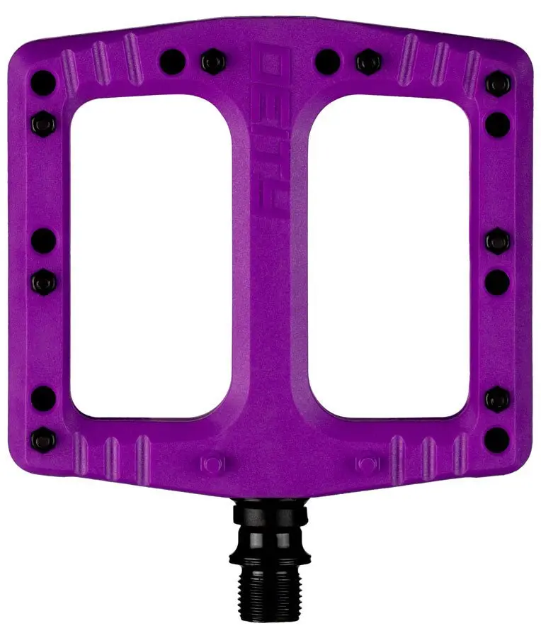 Deity Deftrap Pedals - Platform, Composite, 9/16", Purple 1