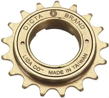 Dicta Standard Bmx Freewheel - 16T, Gold 1