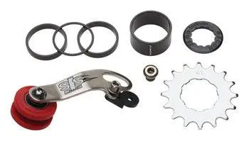 Dmr Sts Chain Tensioner And Cassette Spacer Combo Kit, Stainless Steel Silver 1