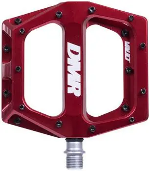 Dmr Vault Pedals - Platform, Aluminum, 9/16", Deep Red 1