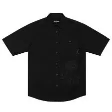 Gx1000 Doodle Buttondown Shirt - Black 1