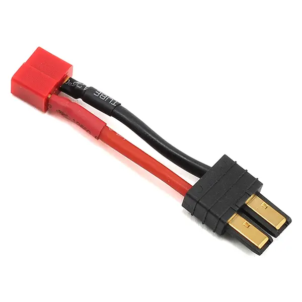 Protek Rc Tra Connector To T-Style Ultra Plug Adapter (Male Tra/Female Ultra) 1