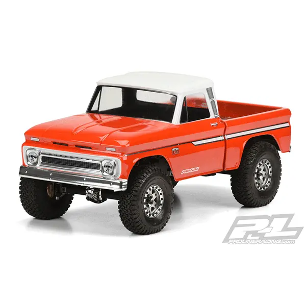 Pro-Line 1966 Chevrolet C-10 12.3" Rock Crawler Body (Clear) (Scx10) 1