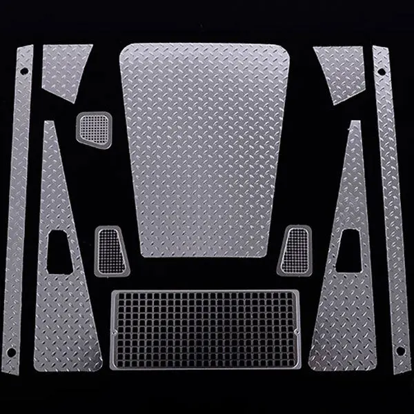 Rc4wd Diamond Plate Accessory Pack For Defender D90 Body 1