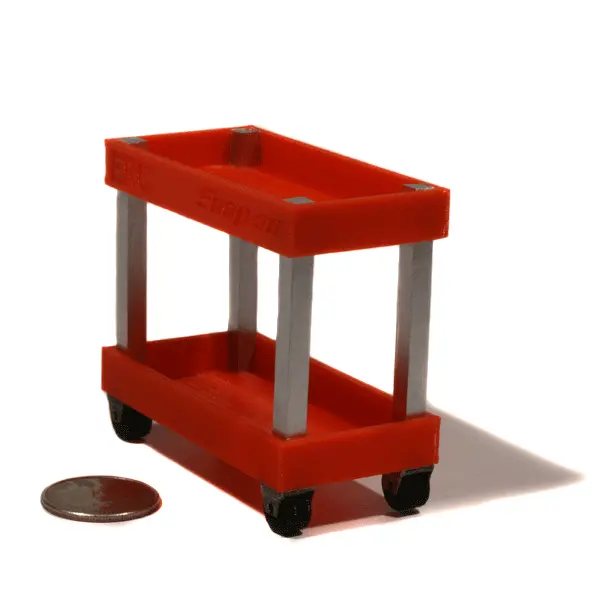 Exclusive Rc 1/10 Scale Closed Tool Cart 1