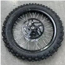 Rear Wheel Assembly (Rear Tire +Tube+Rim Stripe+Rear Wheel Assembly+Rear Brake Disc+Rear Wheel Axel Bush*2（With Bolts）) - E-Ride Pro Ss 3.0 1