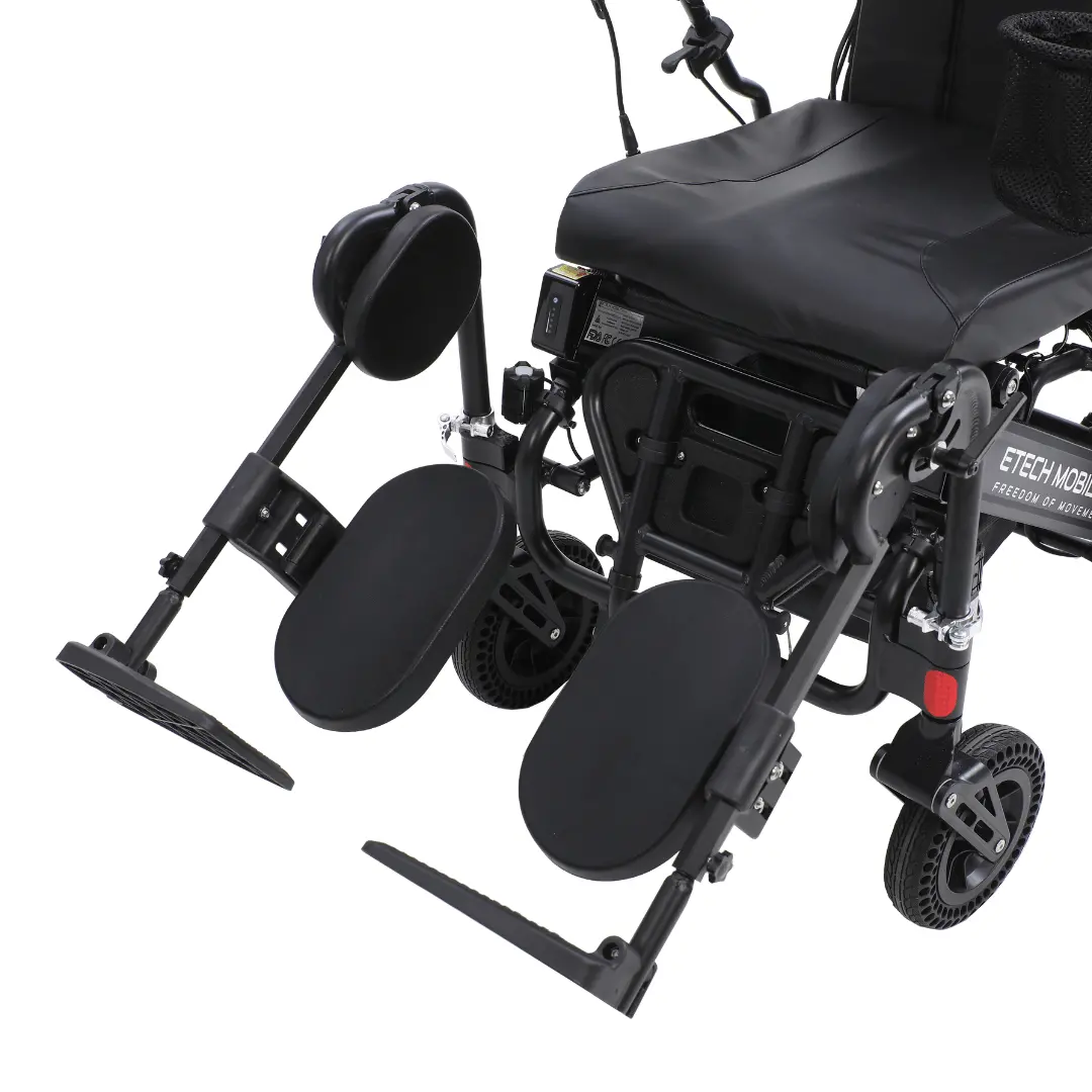 Elevating Leg Rest Extensions For Enterprise 200 & Y20 Luxe Electric Wheelchairs 1