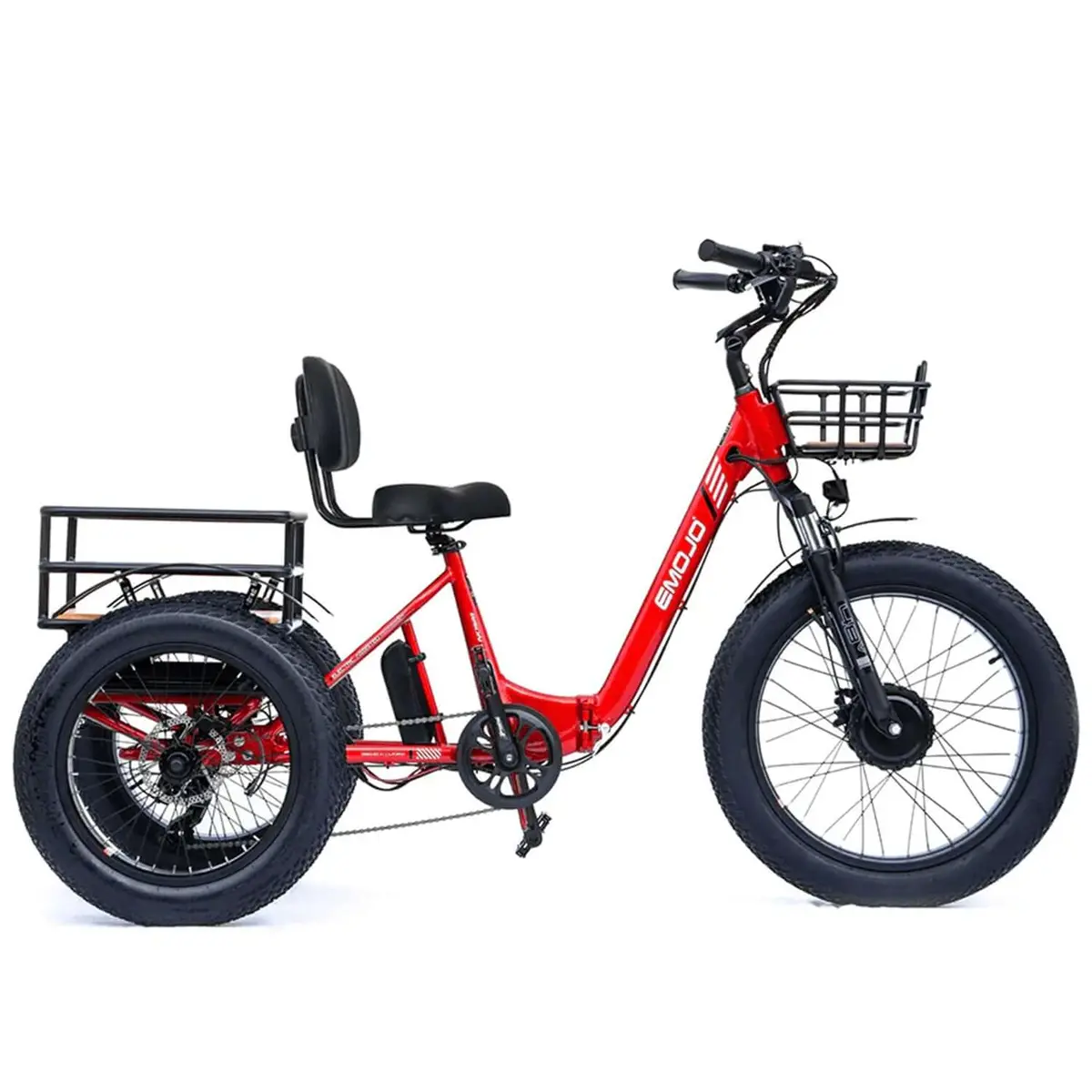 Emojo Bison Pro Step-Thru 48V 750W Electric Trike for Adults
