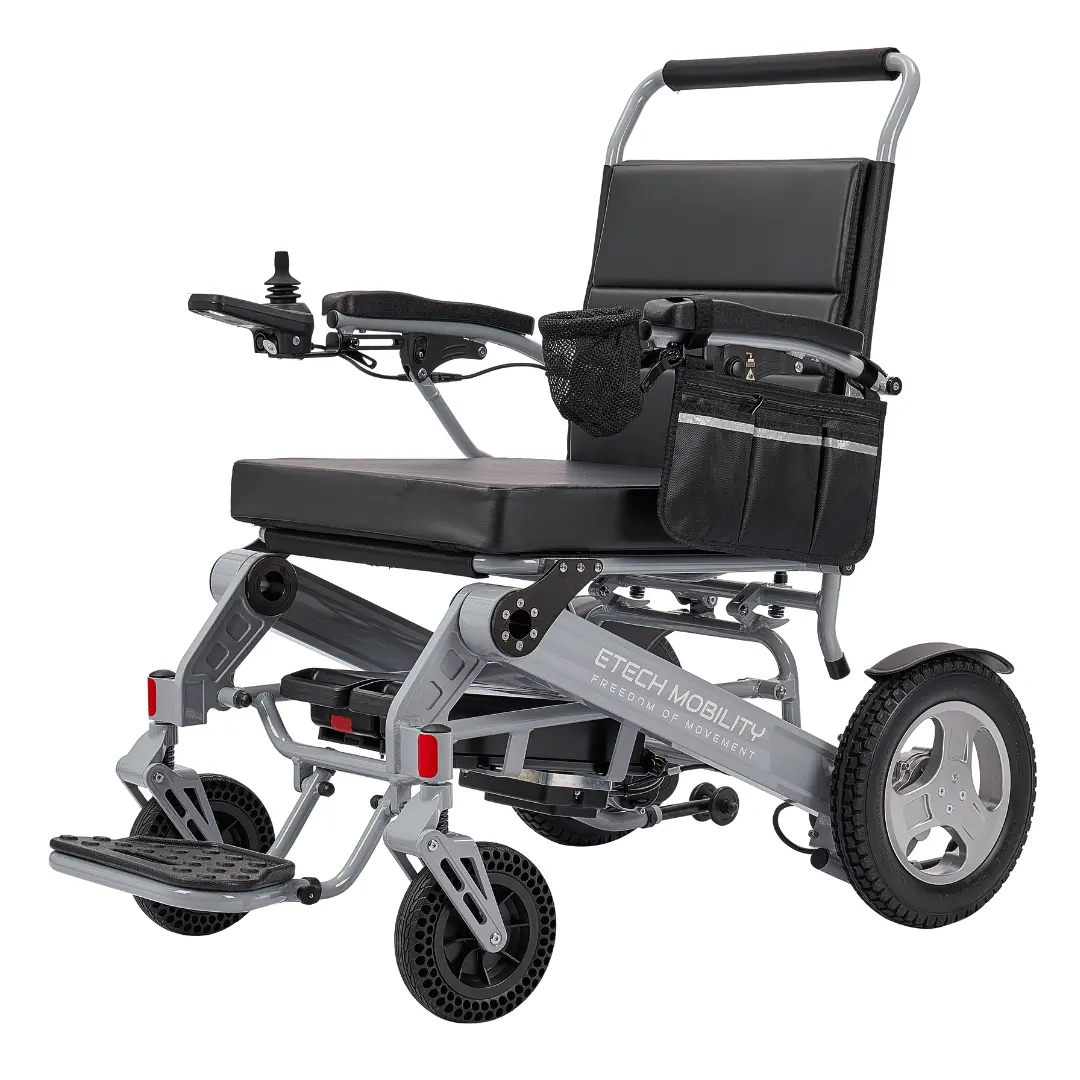 Enterprise 200 – Bariatric Folding Electric Wheelchair With Premium 350W Brushless Motors (200Kg Load, 53Cm Seat) 3