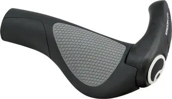 Ergon Gp2 Grips - Black/Gray, Lock-On, Small 1