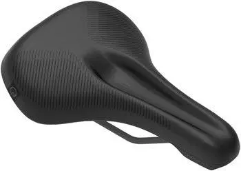 Ergon St Core Evo Women's Saddle - Md/Lg, Black/Gray 1
