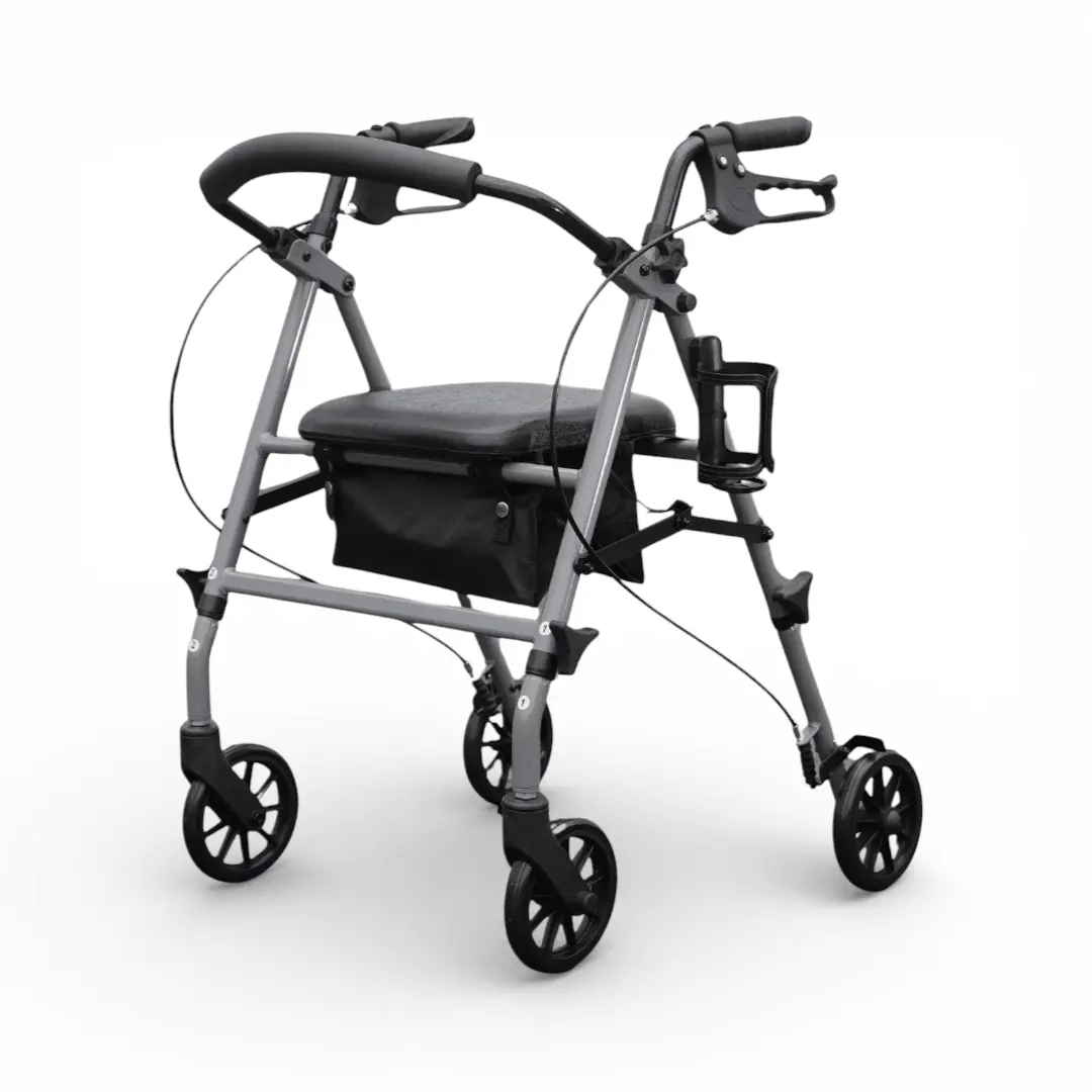 Etech Mobility Vera Rollator – Affordable Folding Rollator With Seat 1